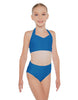 Solid Lycra Halter Sweetheart Bra
