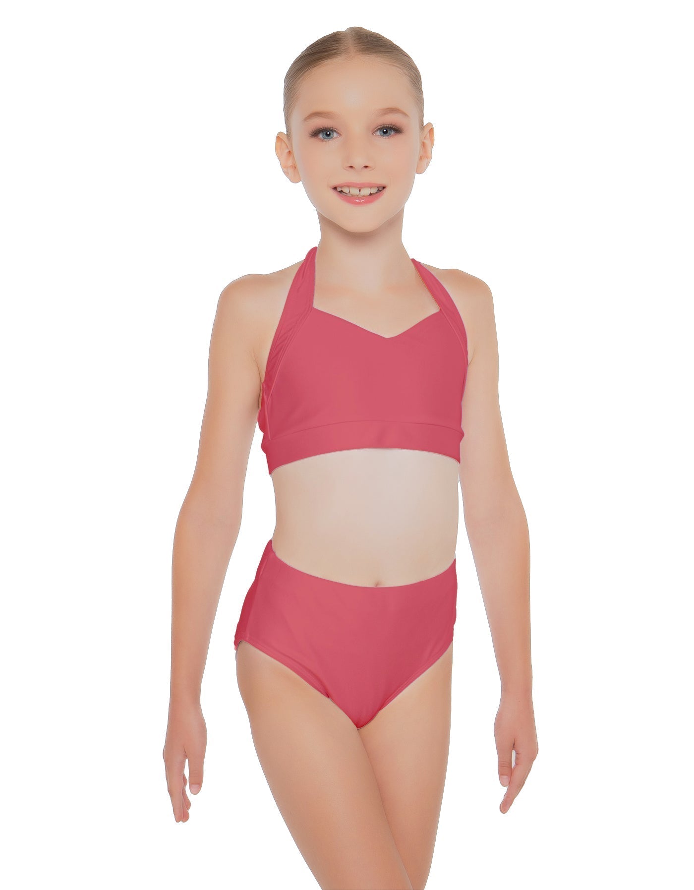 Solid Lycra Halter Sweetheart Bra