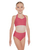 Solid Lycra Halter Sweetheart Bra