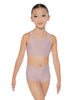 Solid Lycra Sweetheart Crop