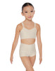 Solid Lycra Sweetheart Double Strap Halter Bra
