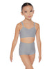 Solid Lycra Sweetheart Double Strap Halter Bra