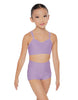 Solid Lycra Sweetheart Double Strap Halter Bra