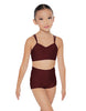 Solid Lycra Sweetheart Double Strap Halter Bra