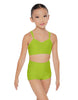 Solid Lycra Sweetheart Double Strap Halter Bra