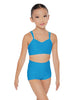 Solid Lycra Sweetheart Double Strap Halter Bra