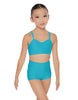 Solid Lycra Sweetheart Double Strap Halter Bra