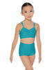 Solid Lycra Sweetheart Double Strap Halter Bra