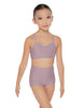 Solid Lycra Sweetheart Double Strap Halter Bra