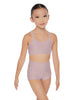Solid Lycra Sweetheart Double Strap Halter Bra