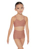 Solid Lycra Sweetheart Double Strap Halter Bra