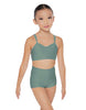 Solid Lycra Sweetheart Double Strap Halter Bra