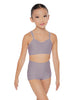 Solid Lycra Sweetheart Double Strap Halter Bra