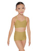 Solid Lycra Sweetheart Double Strap Halter Bra
