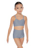 Solid Lycra Sweetheart Double Strap Halter Bra