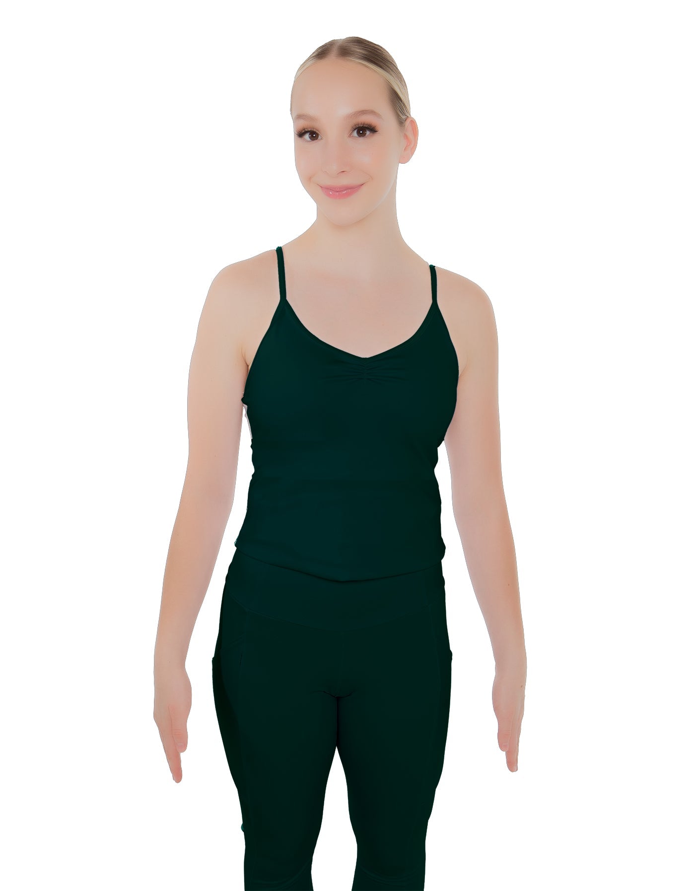 Solid Lycra Racer Strap Cami