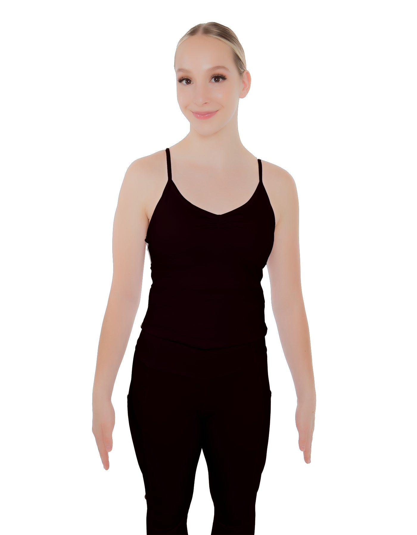 Solid Lycra Racer Strap Cami
