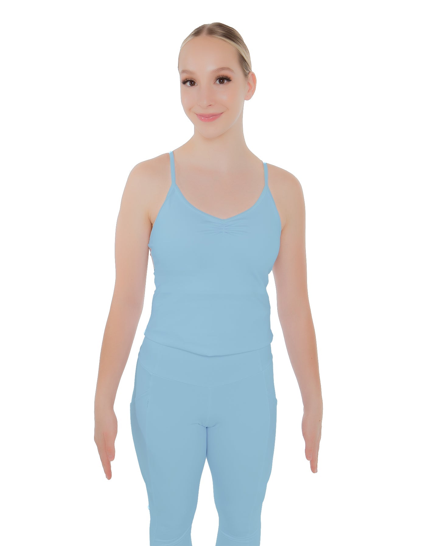 Solid Lycra Racer Strap Cami