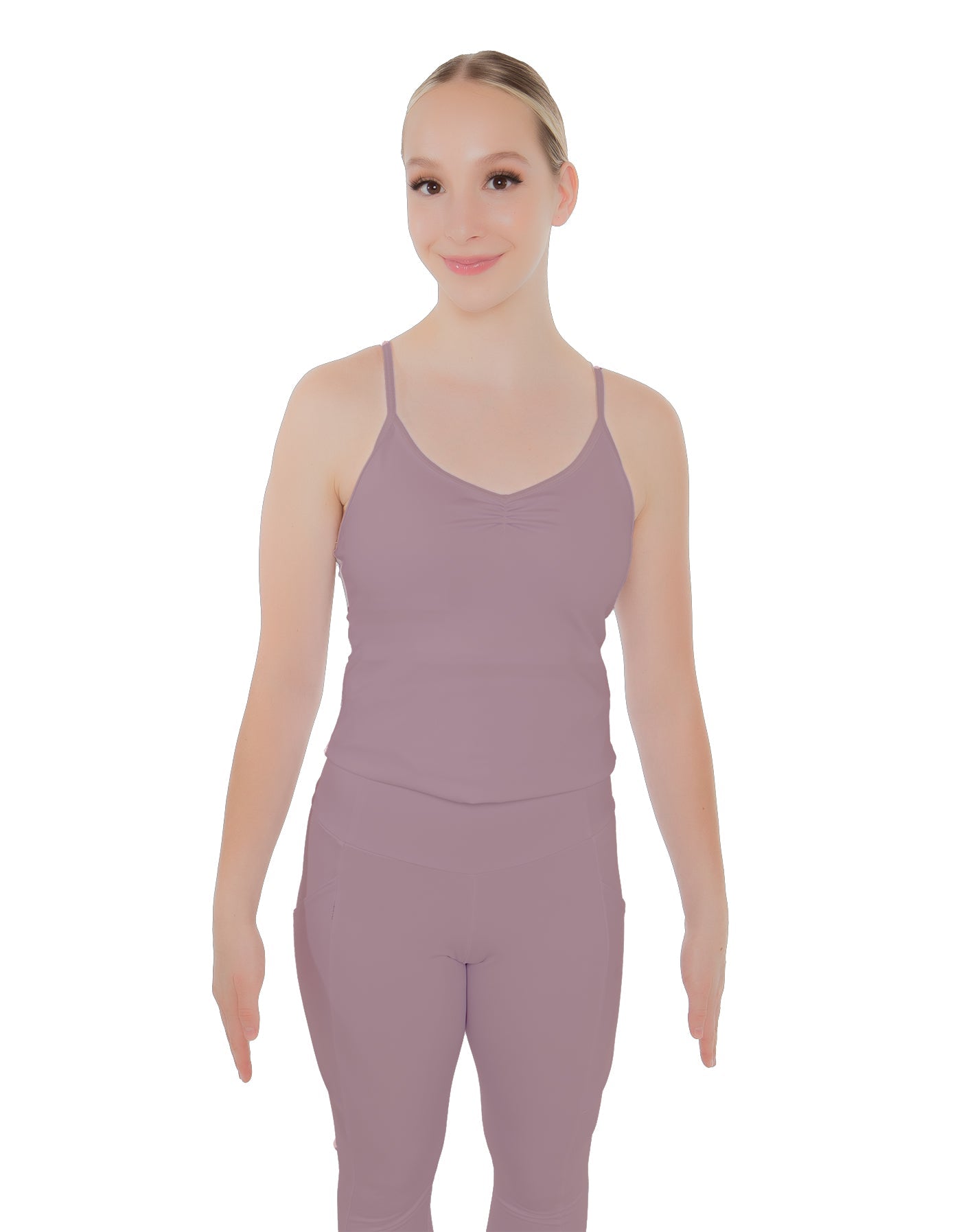 Solid Lycra Racer Strap Cami