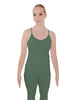 Solid Lycra Racer Strap Cami