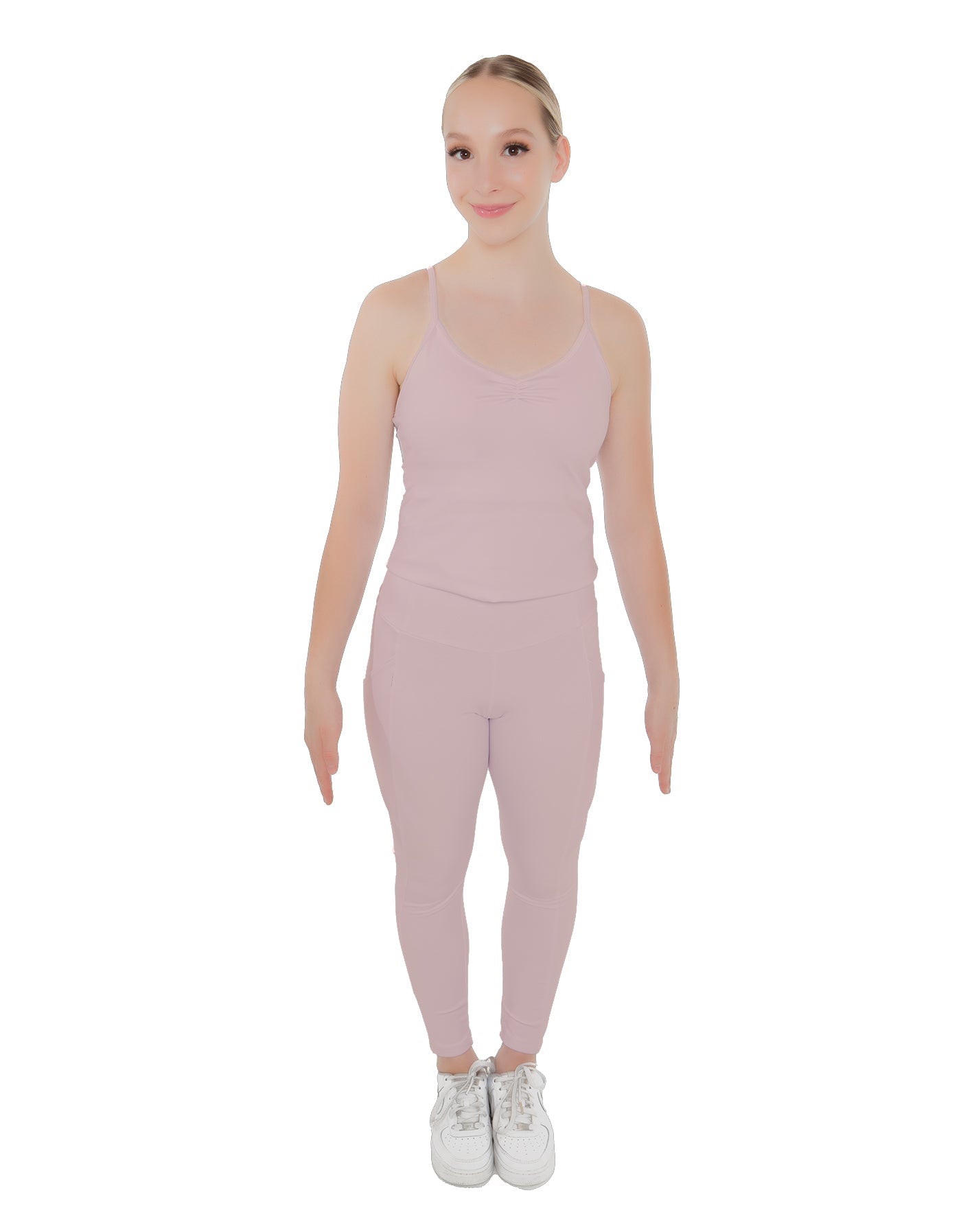 Solid Lycra Pocket Yoga Legging