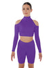 Solid Lycra Bike Shorts