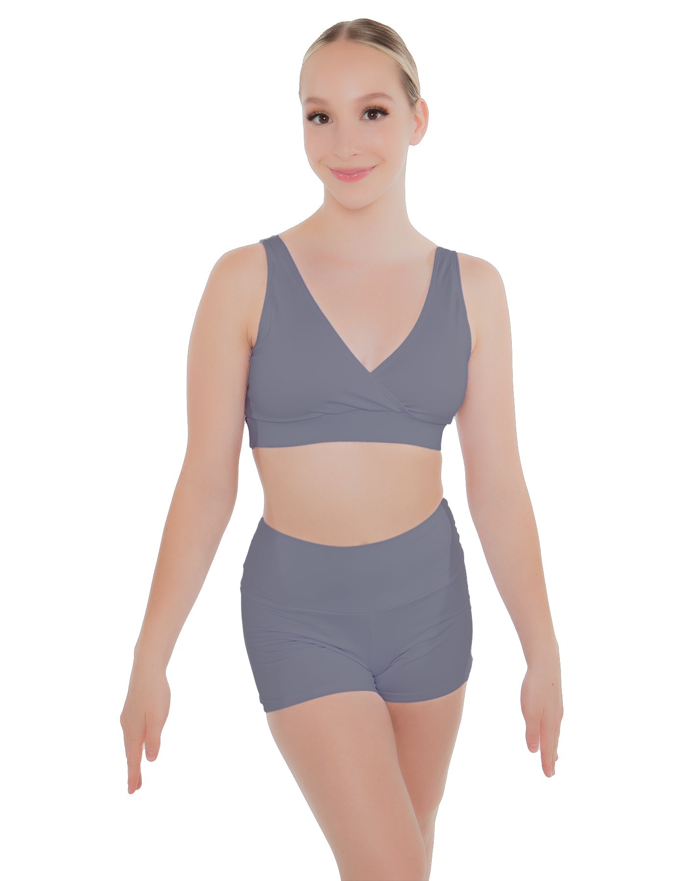 Solid Lycra Yoga Short