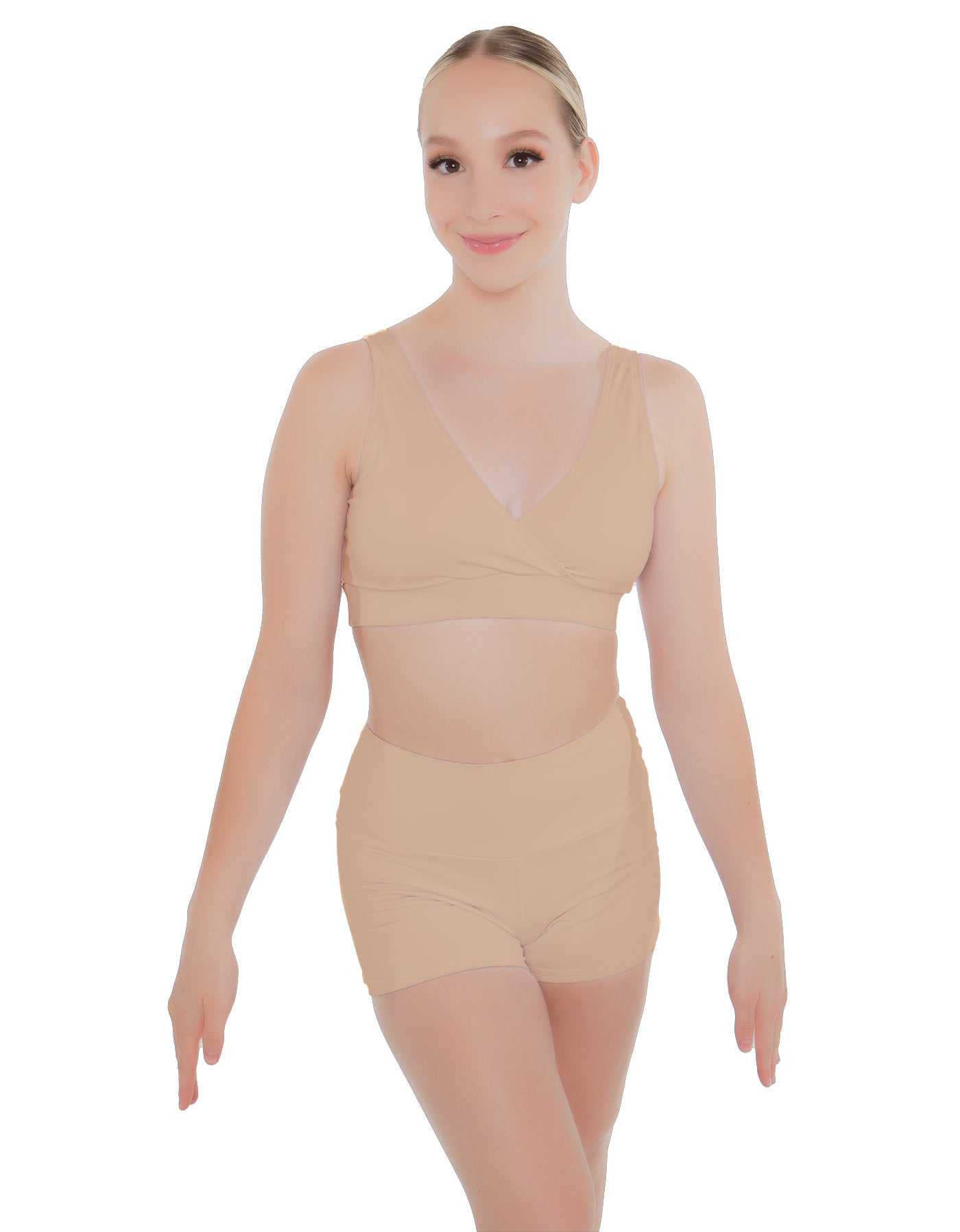 Solid Lycra Yoga Short