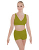 Solid Lycra Yoga Short