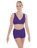 Solid Lycra Yoga Short