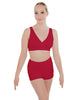 Solid Lycra Yoga Short