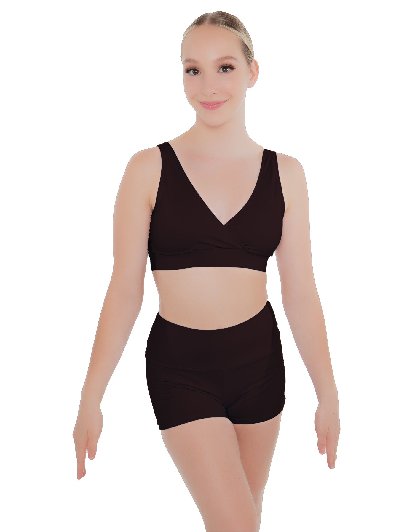 Solid Lycra Yoga Short