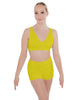 Solid Lycra Yoga Short