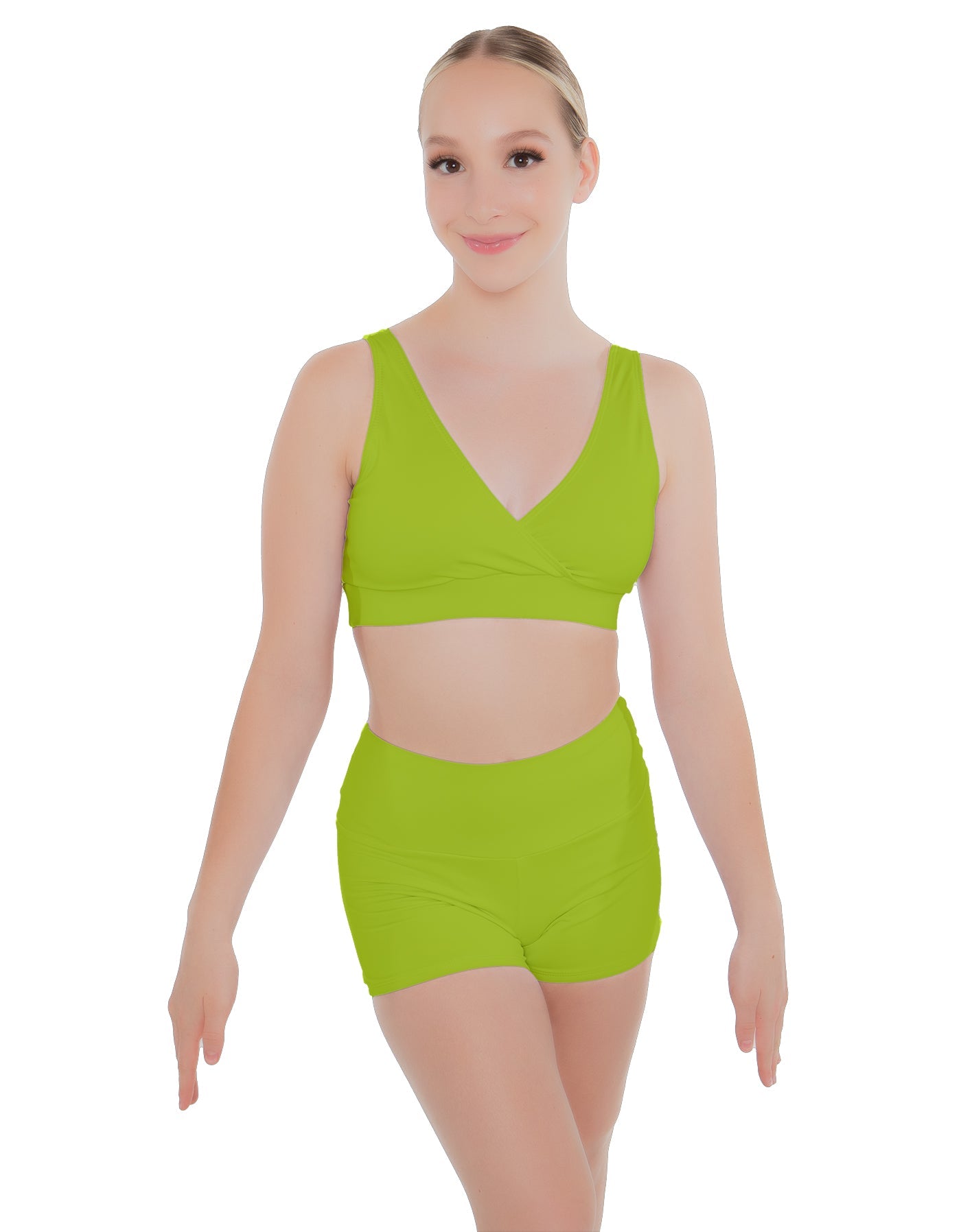 Solid Lycra Yoga Short