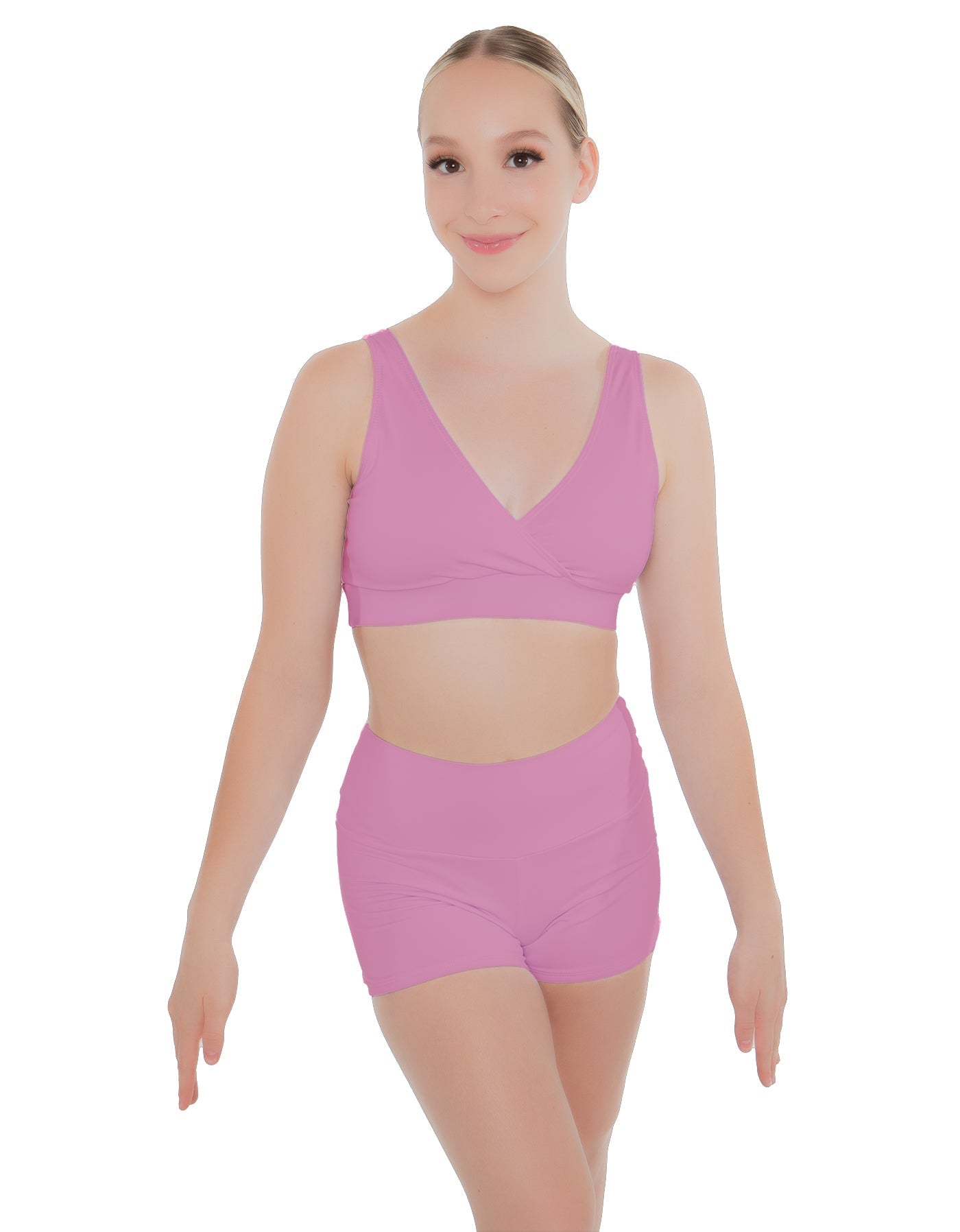 Solid Lycra Yoga Short
