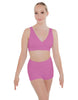 Solid Lycra Yoga Short