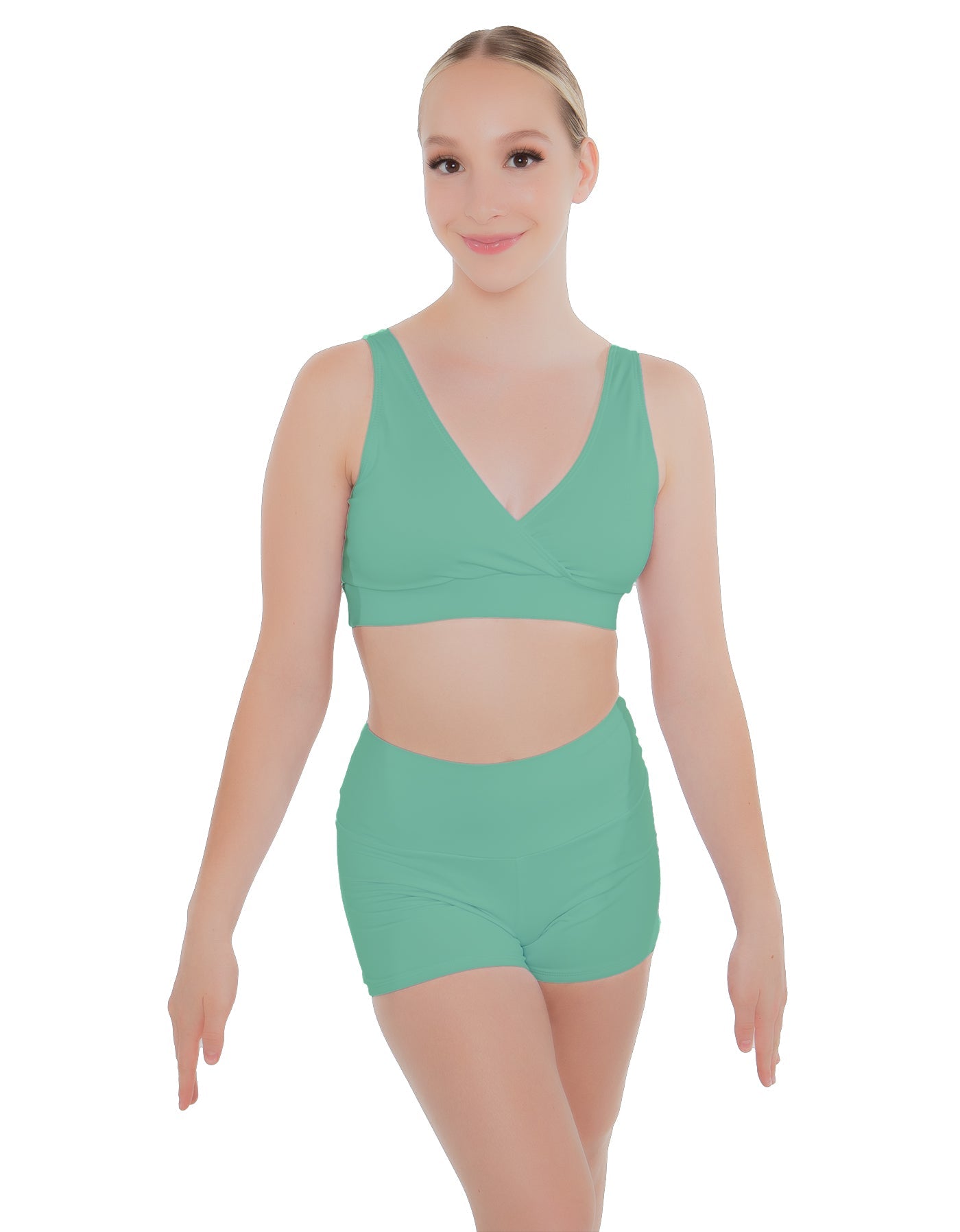 Solid Lycra Yoga Short