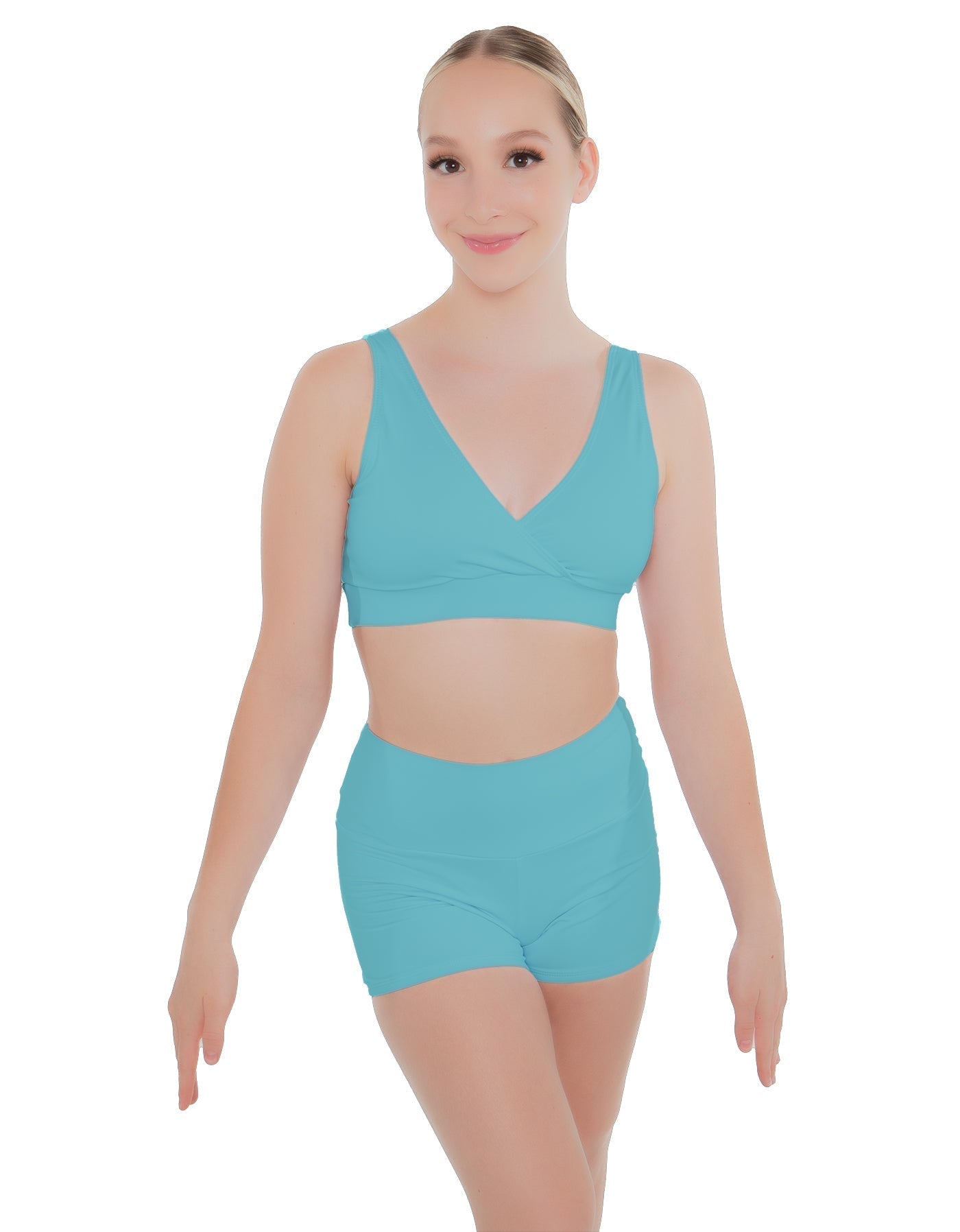 Solid Lycra Yoga Short