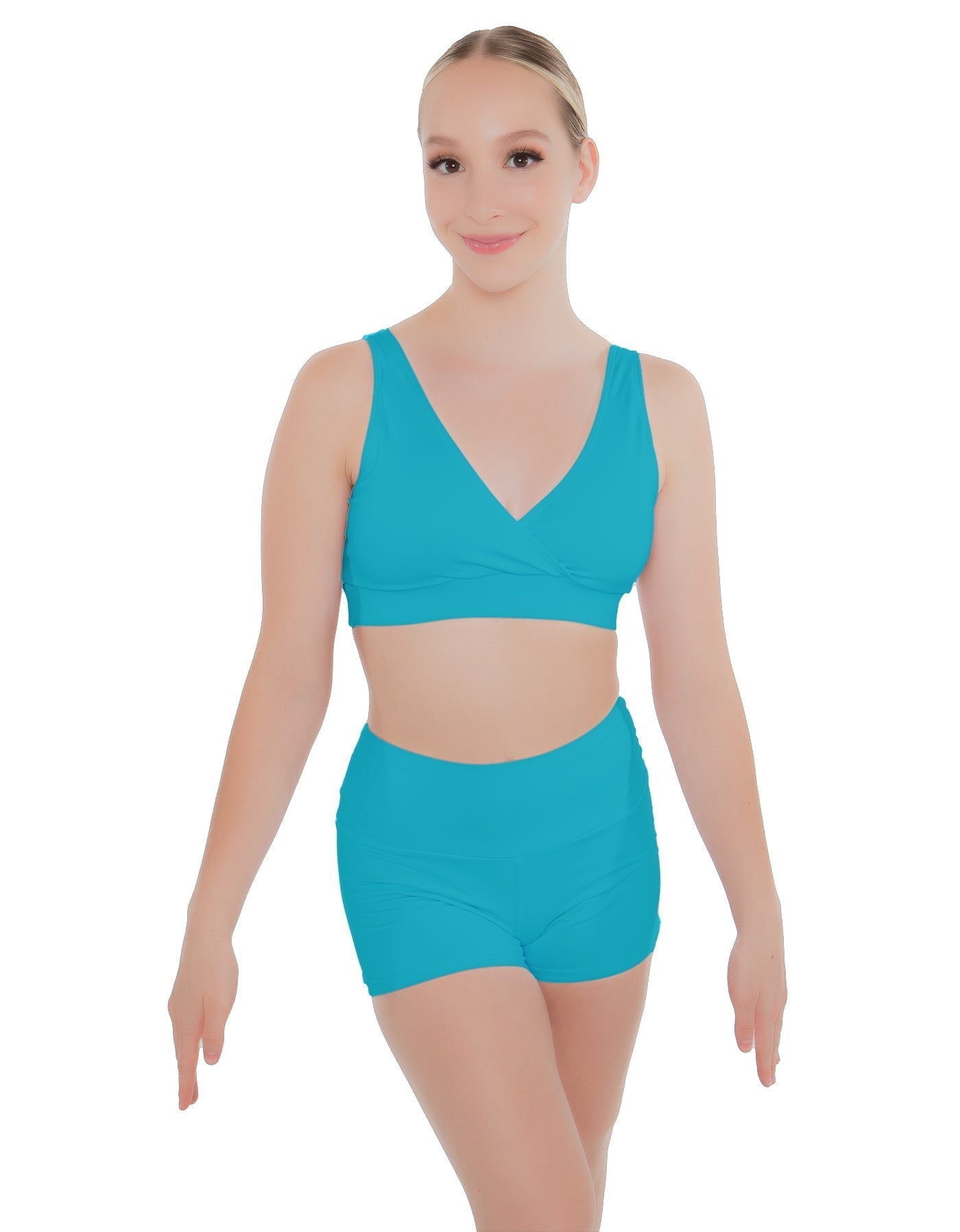 Solid Lycra Yoga Short