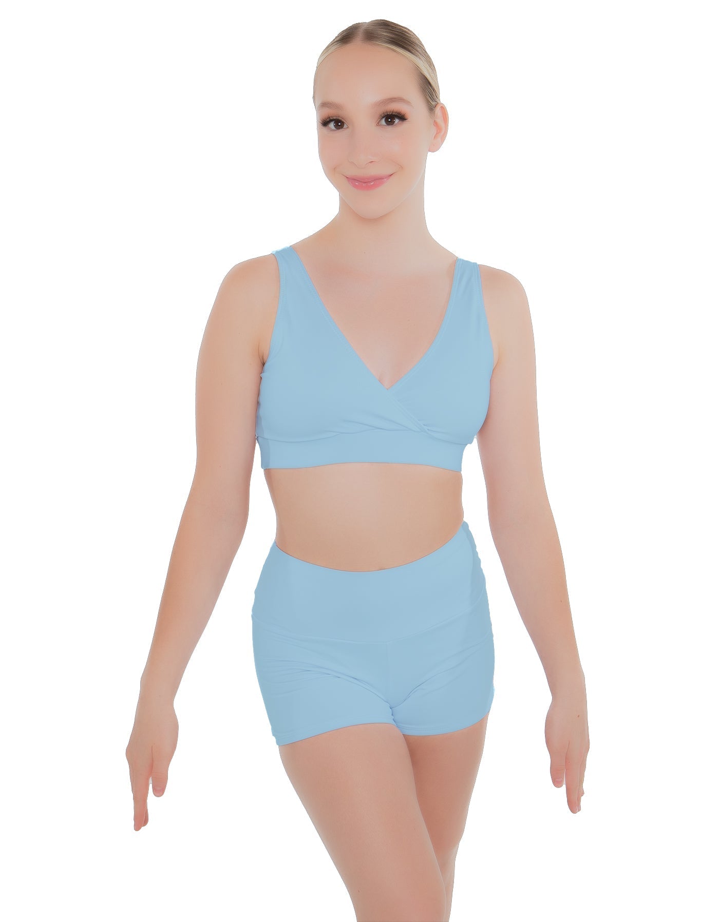 Solid Lycra Yoga Short