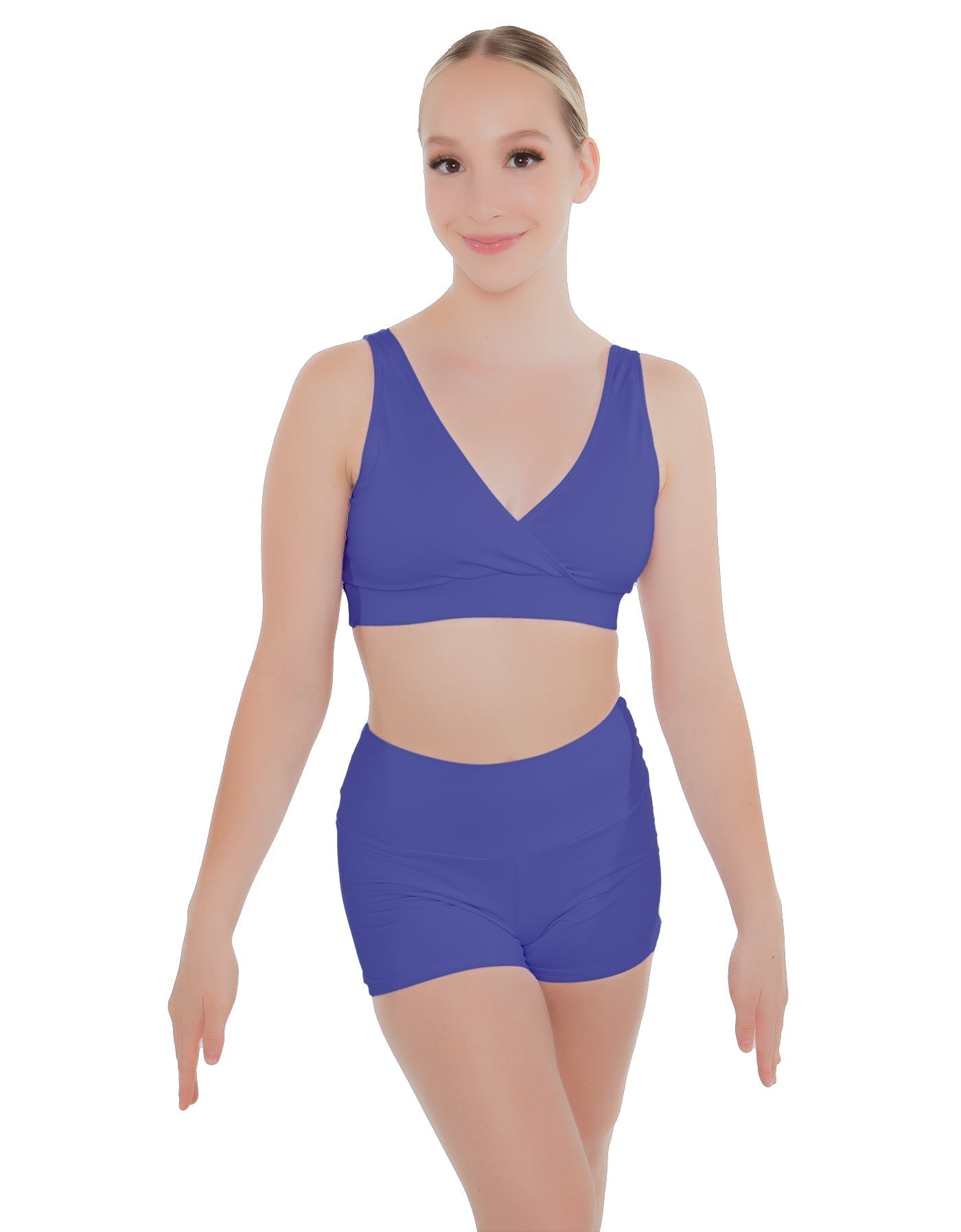 Solid Lycra Yoga Short