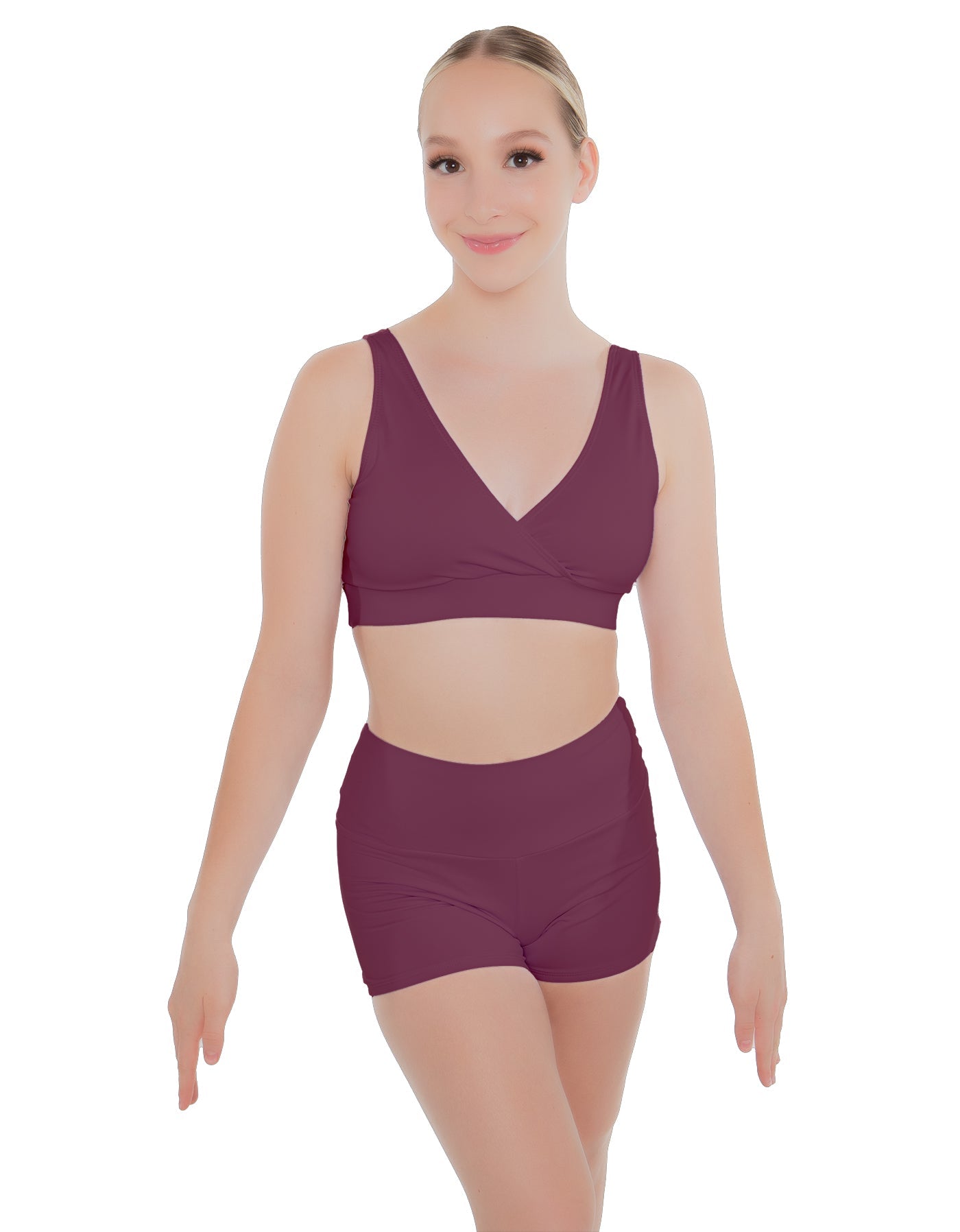 Solid Lycra Yoga Short
