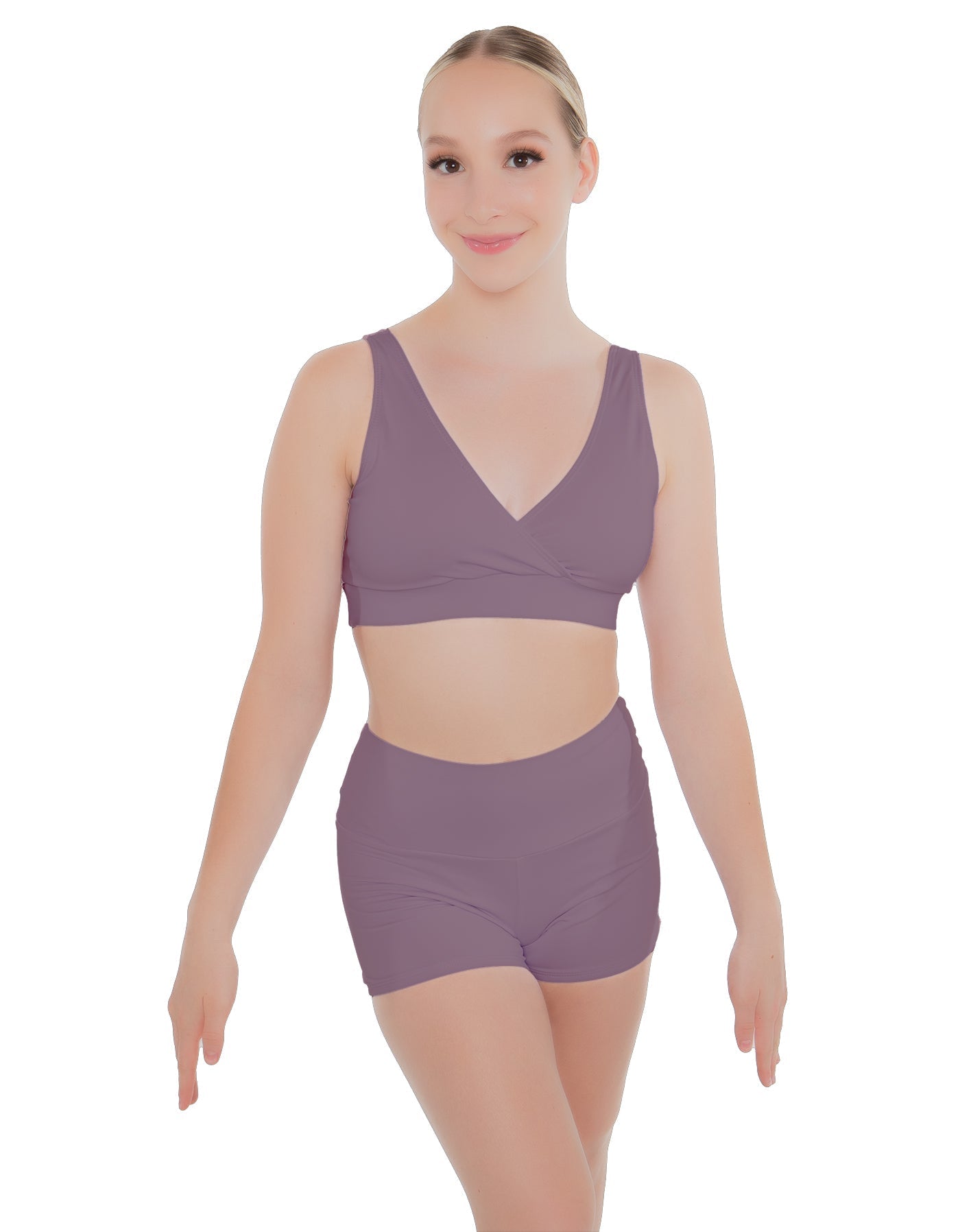 Solid Lycra Yoga Short