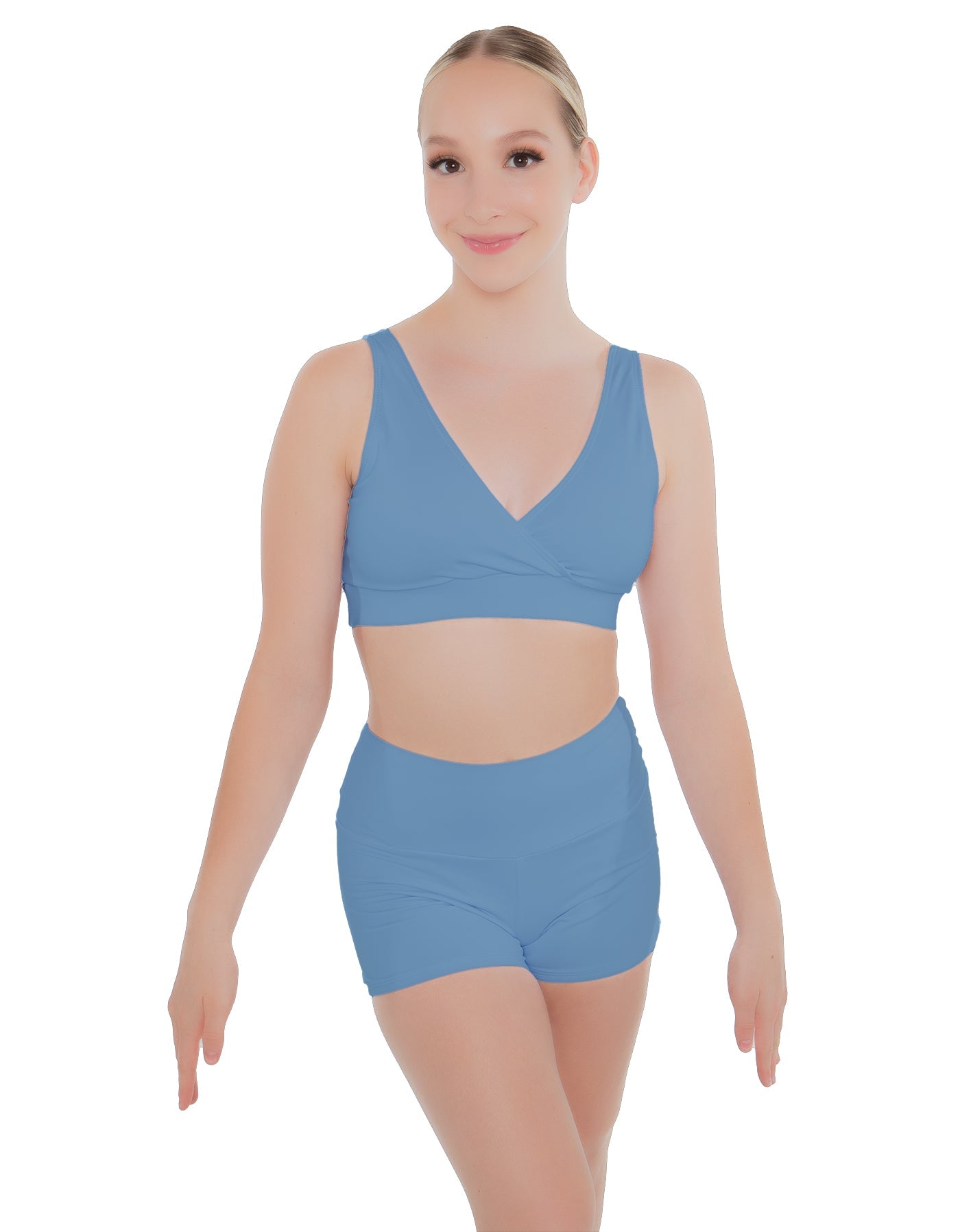 Solid Lycra Yoga Short