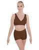 Solid Lycra Yoga Short