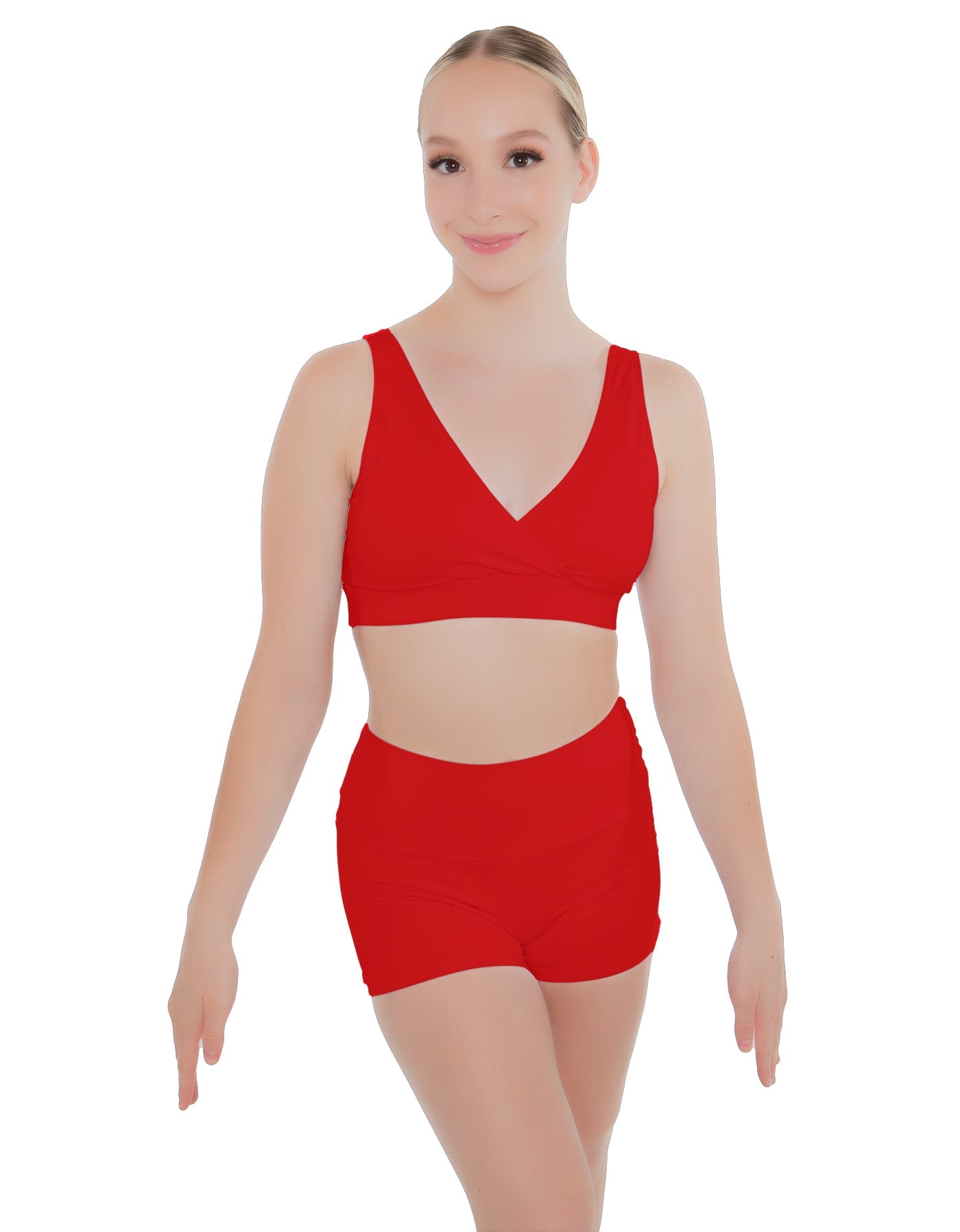 Solid Lycra Yoga Short