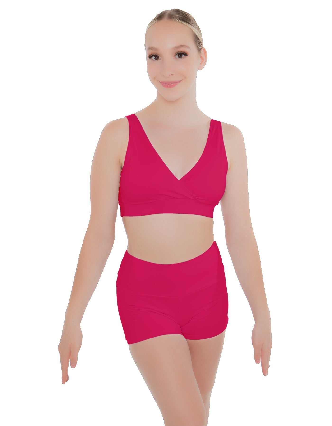 Solid Lycra Yoga Short