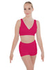 Solid Lycra Yoga Short