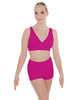 Solid Lycra Yoga Short