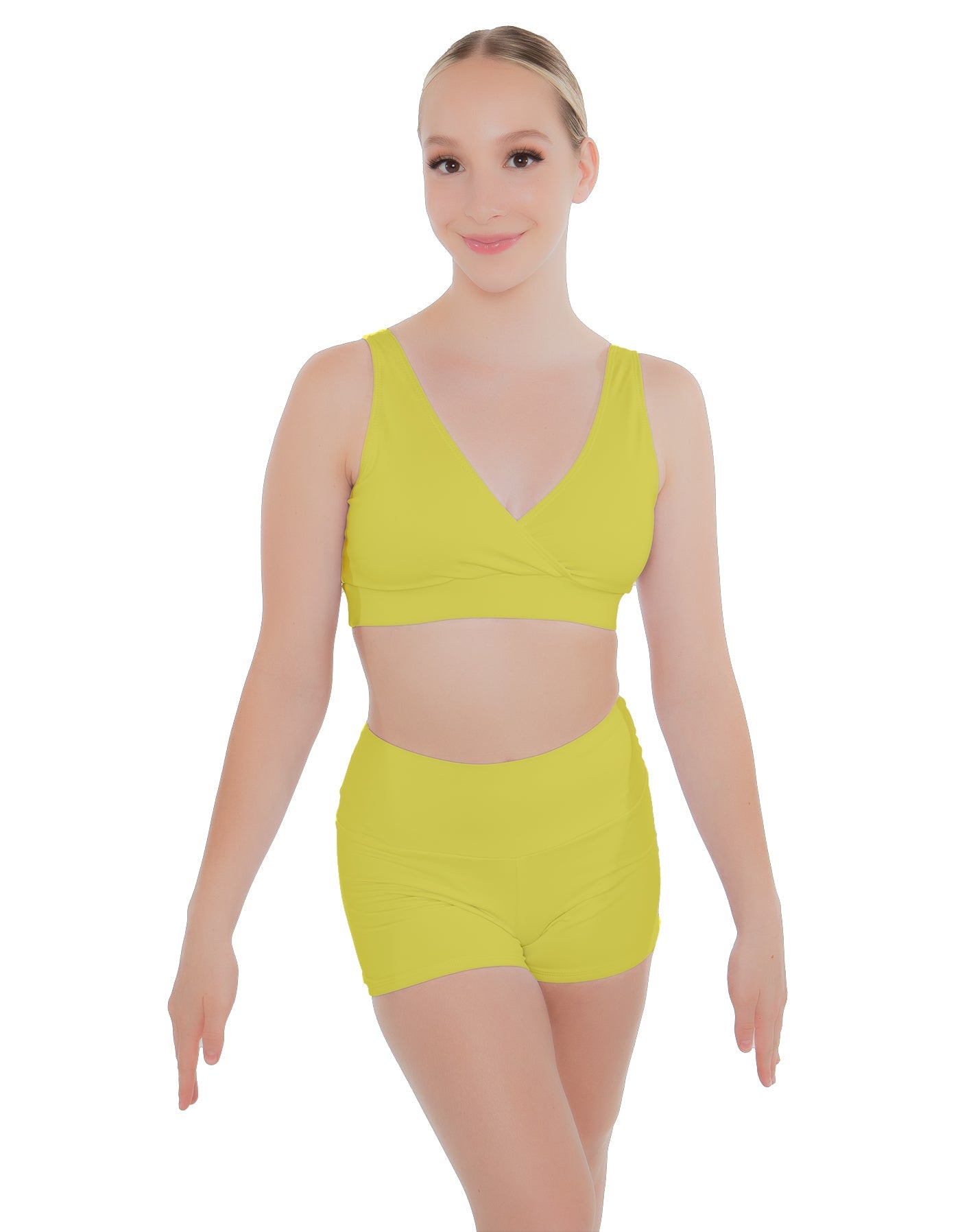 Solid Lycra Yoga Short